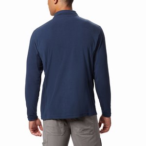 Columbia Klamath Range™ II Half Zip Skinna Pullover Herr Marinblå (HEFXW6035)